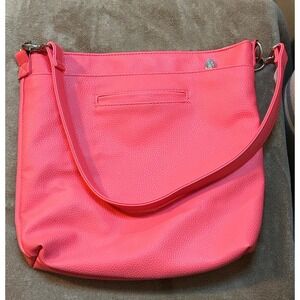 Retired JEWELL BY THIRTY-ONE CALYPSO CORAL PEBBLE HOBO BAG